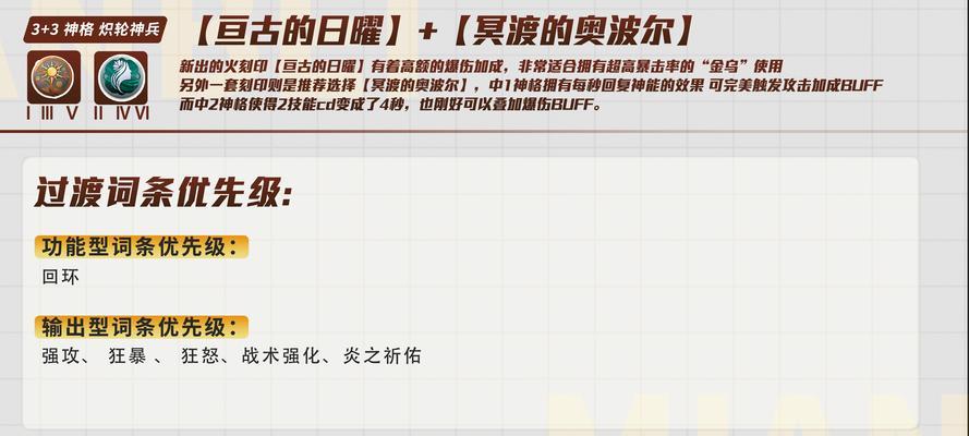 深空之眼真红培养攻略——刻印神格选择（如何提高真红培养成功率？——掌握神格选择技巧）
