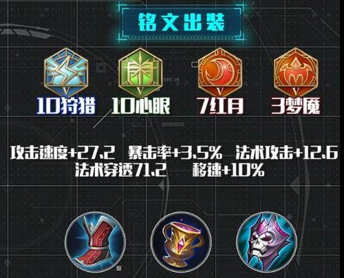 《影刃铠铭文出装攻略》（高效配置技巧与实战经验分享）