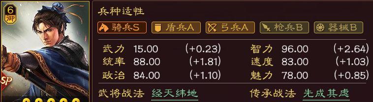 《郭嘉骑兵升级技能选择攻略》（如何优化郭嘉的骑兵技能提升，让他在战场上发挥最大的作用）